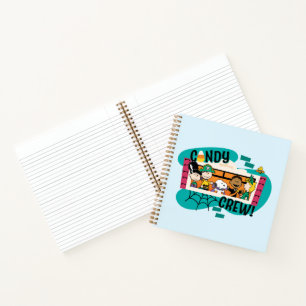 Peanuts Gang Candy Crew Halloween Notebook
