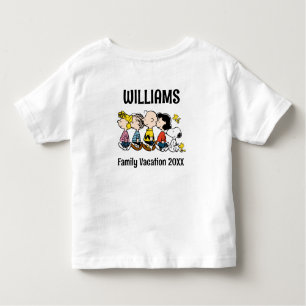Peanuts Gang Family Vacation Toddler T-Shirt
