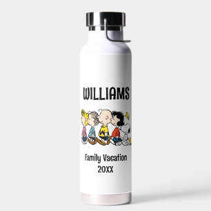 Peanuts Gang Family Vacation Water Bottle