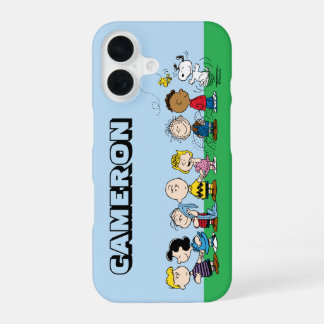Peanuts Gang Group Lineup iPhone 16 Case