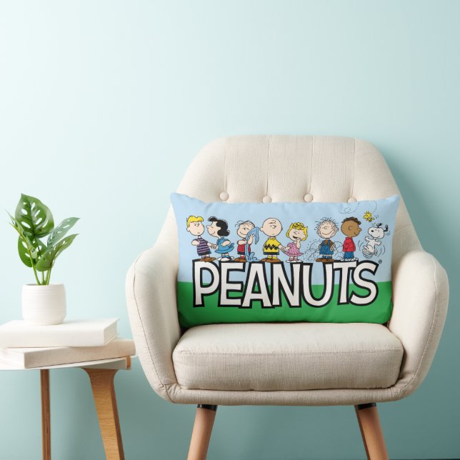Peanuts Gang Group Lineup Lumbar Cushion (Chair)