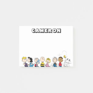 Peanuts Gang Group Lineup Post-it Notes
