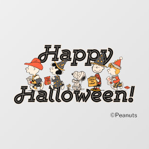 Peanuts Gang Happy Halloween Parade