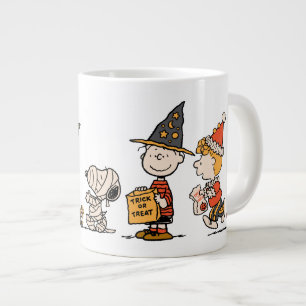 Peanuts Gang Happy Halloween Parade Large Coffee Mug