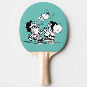 Peanuts Gang Lifting Snoopy Ping Pong Paddle