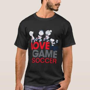 Peanuts Gang Love The Game T Shirt