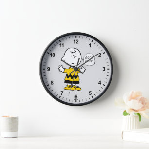 Peanuts   Good Grief Charlie Brown Clock