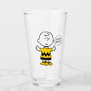 Peanuts   Good Grief Charlie Brown Glass