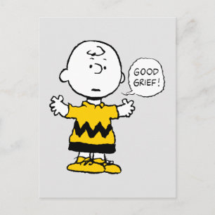 Peanuts   Good Grief Charlie Brown Postcard