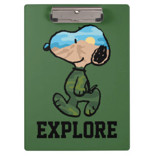 Peanuts   Great Outdoor Snoopy Clipboard