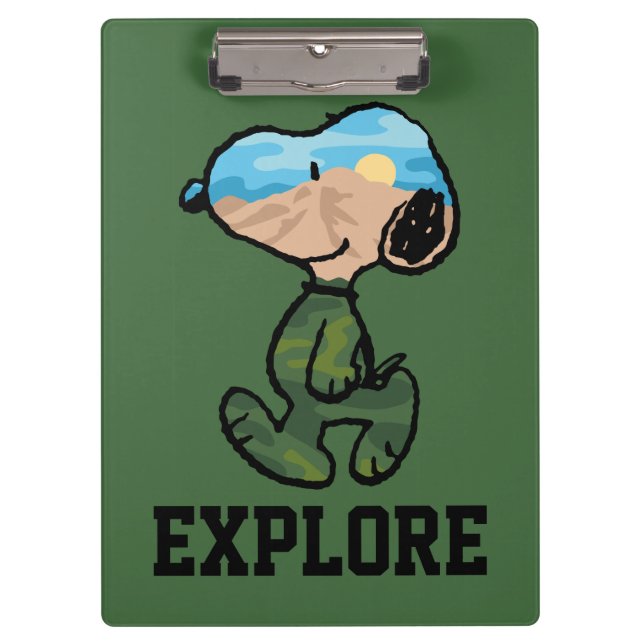 Peanuts | Great Outdoor Snoopy Clipboard (Front)