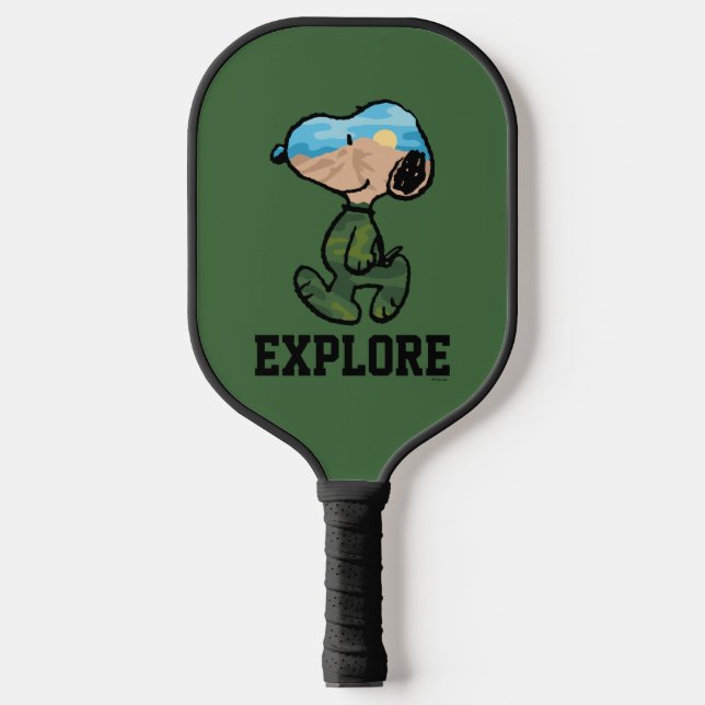 Peanuts | Great Outdoor Snoopy Pickleball Paddle (Front)