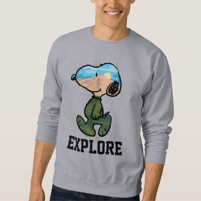 Peanuts | Great Outdoor Snoopy Sweatshirt (Front)