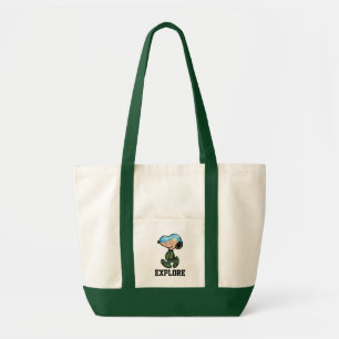 Peanuts Great Outdoor Snoopy Tote Bag