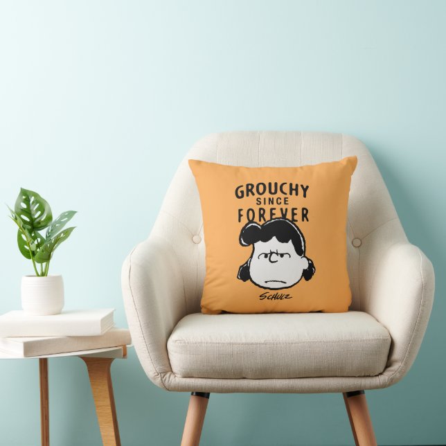 Peanuts | Grouchy Since Forever Lucy Cushion (Chair)