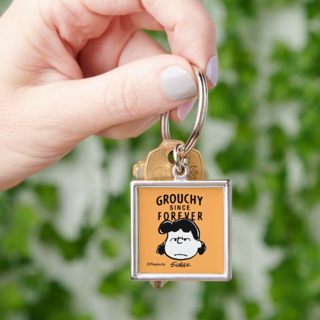 Peanuts | Grouchy Since Forever Lucy Key Ring (Hand)