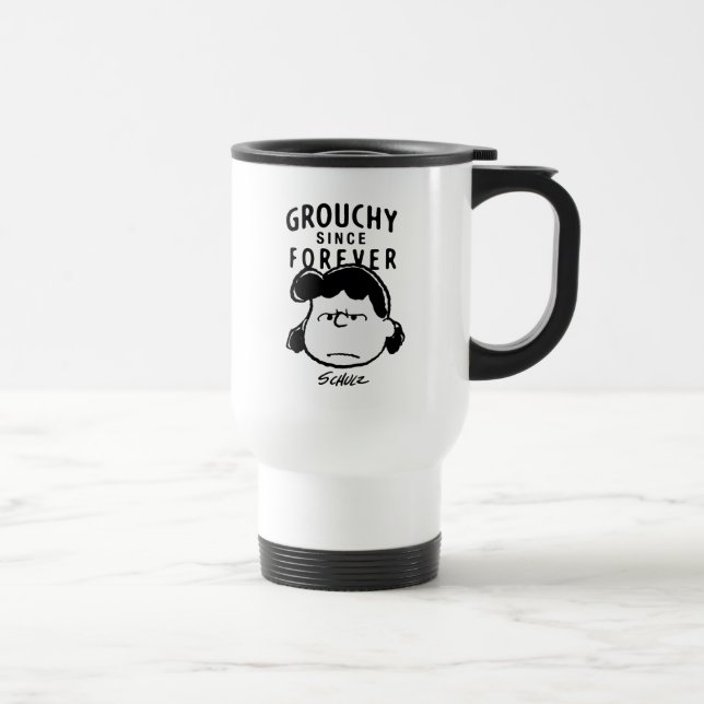 Peanuts | Grouchy Since Forever Lucy Travel Mug (Right)