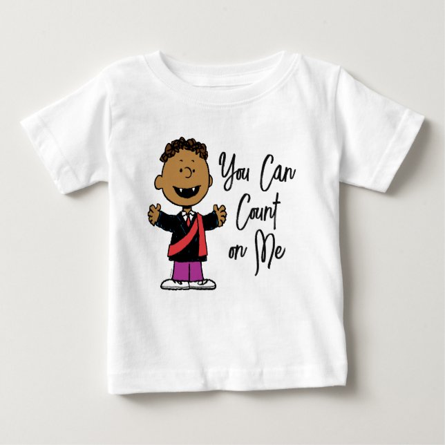 Peanuts | Halloween Franklin Vampire Baby T-Shirt (Front)