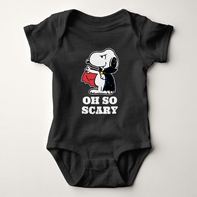 Peanuts | Halloween Snoopy Vampire Baby Bodysuit (Front)