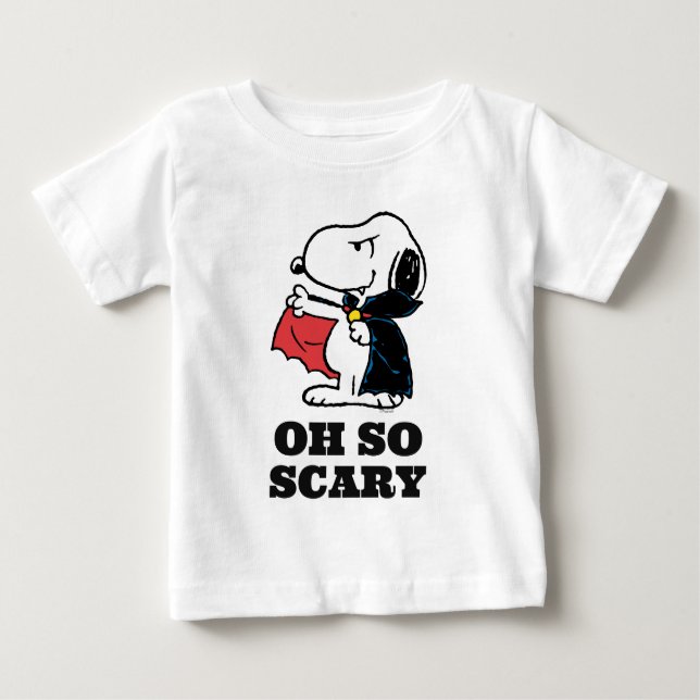 Peanuts | Halloween Snoopy Vampire Baby T-Shirt (Front)