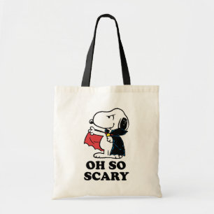 Peanuts   Halloween Snoopy Vampire Tote Bag