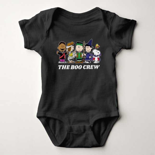 Peanuts | Halloween The Boo Crew Baby Bodysuit (Front)
