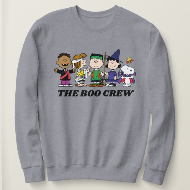 Peanuts | Halloween The Boo Crew Sweatshirt (Design Front)