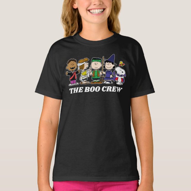 Peanuts | Halloween The Boo Crew T-Shirt (Front)