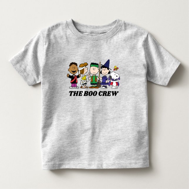 Peanuts | Halloween The Boo Crew Toddler T-Shirt (Front)