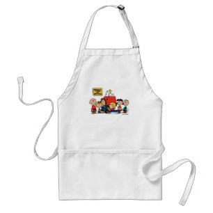Peanuts   Happiness is Being One of the Gang Standard Apron