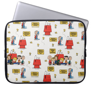 Peanuts   Happiness is… Laptop Sleeve