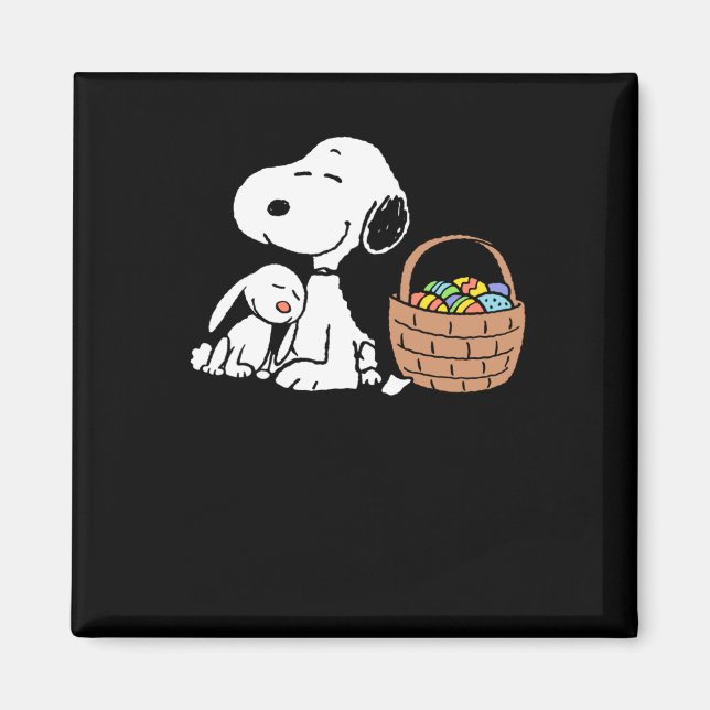 Peanuts happy easter  magnet (Front)
