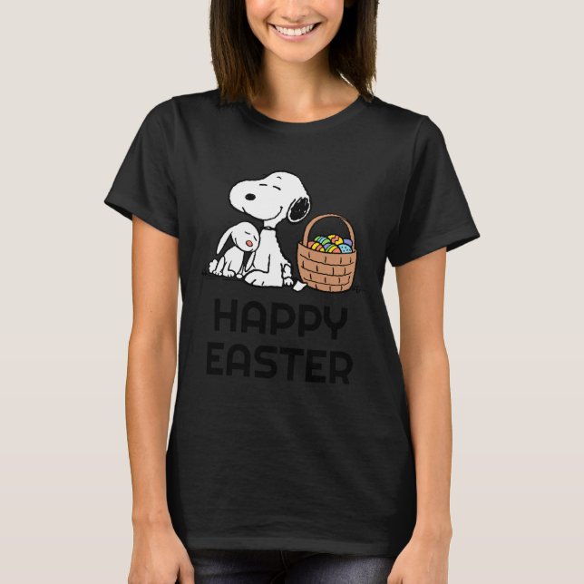 Peanuts happy easter  T-Shirt (Front)