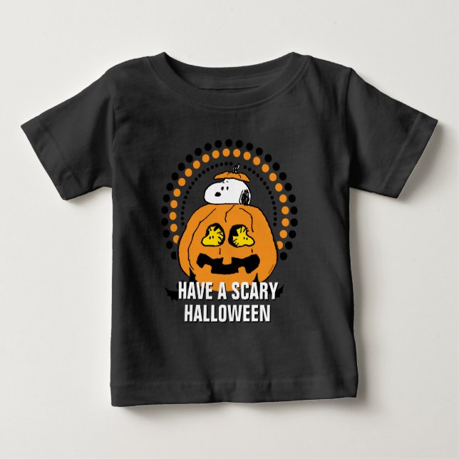 Peanuts | Happy Halloween Baby T-Shirt (Front)