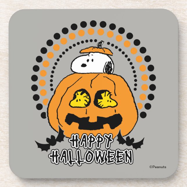 Peanuts | Happy Halloween Coaster (Front)