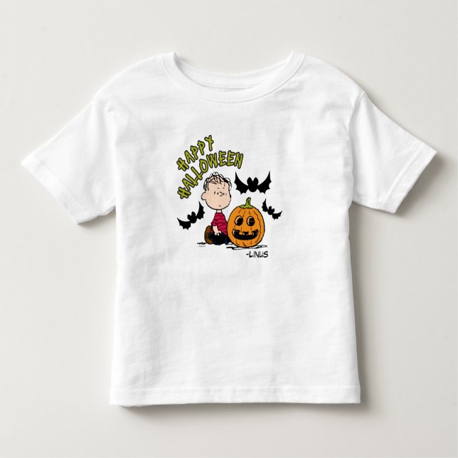 Peanuts | Happy Halloween Linus Toddler T-Shirt (Front)