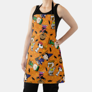 Peanuts   Happy Halloween Pattern Apron