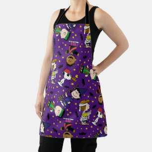 Peanuts   Happy Halloween Pattern Apron