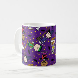 Peanuts   Happy Halloween Pattern Coffee Mug