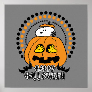 Peanuts   Happy Halloween Poster