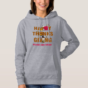 Peanuts   Happy Thanksgiving Combo Hoodie