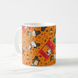 Peanuts   Happy Thanksgiving Pattern Coffee Mug