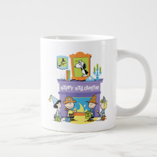 Peanuts Haunted Halls Halloween Large Coffee Mug