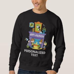Peanuts Haunted Halls Halloween Sweatshirt