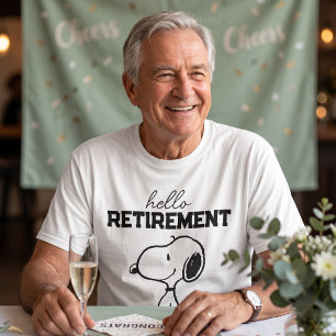 Peanuts Hello Retirement T-Shirt