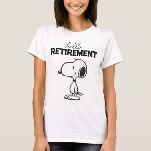 Peanuts   Hello Retirement T-Shirt