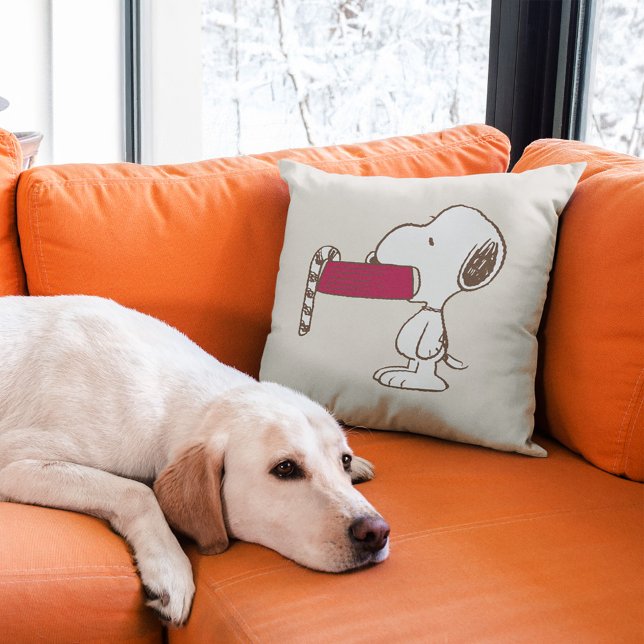 Peanuts | Holiday Delights Cushion (Pillow on couch)