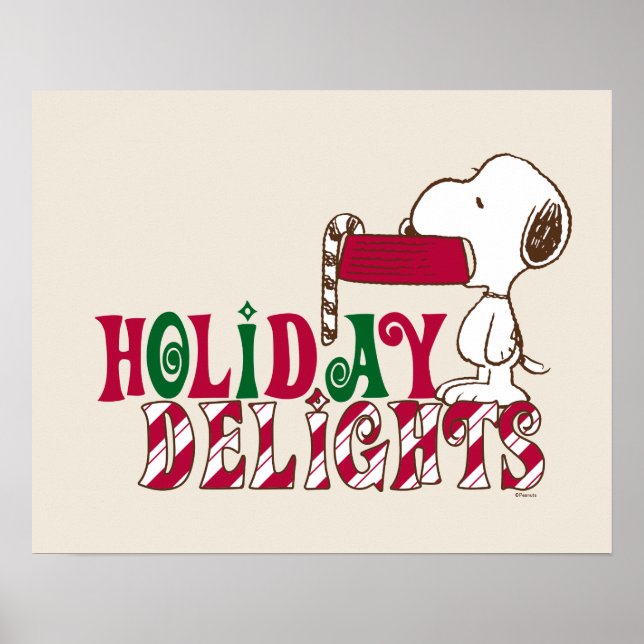 Peanuts | Holiday Delights Poster (Front)