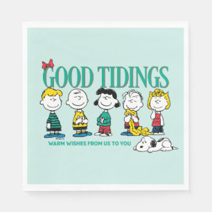 Peanuts   Holiday Good Tidings Napkin
