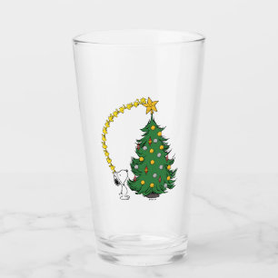 Peanuts   Holiday Tree Trimming Glass